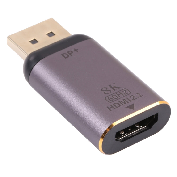 8K 60Hz HDMI 2.1 Buchse zu DP Stecker Adapter, DP Stecker