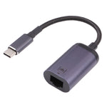 USB-C / Typ-C Stecker zu 100M RJ45 Buchse Adapterkabel, 100M RJ45 Buchsenkabel