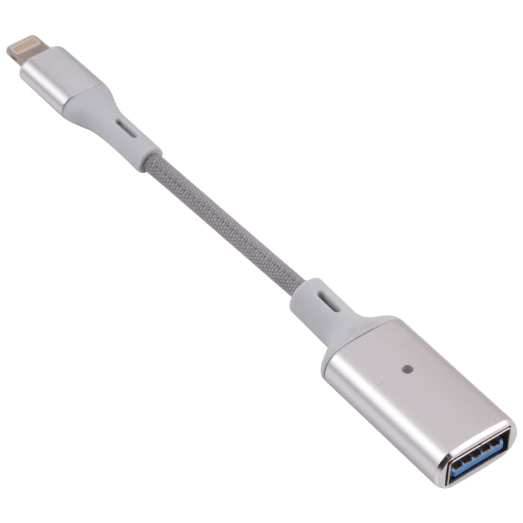 8-Pin Stecker zu USB Buchse OTG Kameraadapter, kompatibel mit IOS 13 oder höher