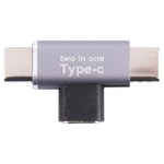 USB-C / Typ-C Buchse zu USB-C / Typ-C Stecker + USB-C / Typ-C Stecker Konverter, Typ-C Buchse zu Typ-C Stecker