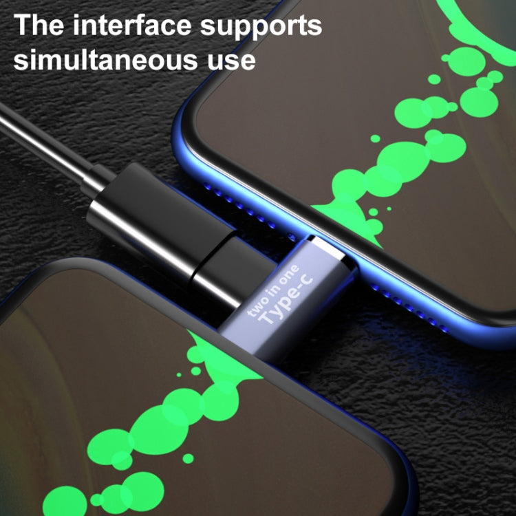 USB-C / Typ-C Buchse zu USB-C / Typ-C Stecker + USB-C / Typ-C Stecker Konverter, Typ-C Buchse zu Typ-C Stecker