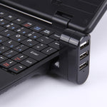 180 Grad drehbarer USB-Kopf 3 Ports USB 2.0 tragbarer HUB