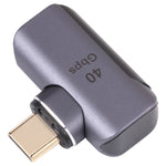 40 Gbit/s USB-C / Typ-C Stecker auf Buchse Winkeladapter, Typ-C 4.0 M auf F Winkel