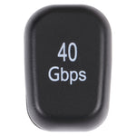 40Gbps USB-C / Type-C 4.0 Male to Female Adapter, Type-C 4.0 M to F Dual Elbow