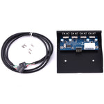 3,5 Zoll Floppy Erweiterungsfach Frontplatte 4 Ports USB 2.0 HUB Adapter Anschluss