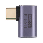40Gbps USB-C / Typ-C Stecker auf Buchse Winkeladapter, Typ-C 4.0 M auf F Winkel 1
