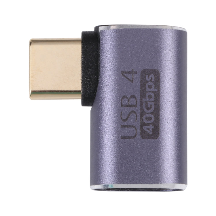 40Gbps USB-C / Typ-C Stecker auf Buchse Winkeladapter, Typ-C 4.0 M auf F Winkel 1