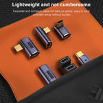 40Gbps USB-C / Typ-C Stecker auf Buchse Winkeladapter, Typ-C 4.0 M auf F Winkel 1