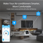 NEO NAS-RT01W WiFi Smart Farbdisplay Infrarot-Klimaanlagensteuerung Thermostat