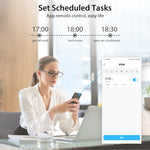 NEO NAS-RT01W WiFi Smart Farbdisplay Infrarot-Klimaanlagensteuerung Thermostat