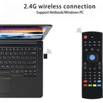 MX3-L Voice ohne Hintergrundbeleuchtung 2,4 GHz Fly Air Mouse Kabellose Tastatur Fernbedienung, Voice ohne Hintergrundbeleuchtung