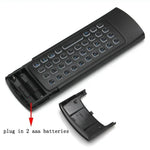 MX3-L Sprachsteuerung mit Hintergrundbeleuchtung, 2,4 GHz Fly Air Mouse, kabellose Tastaturfernbedienung, Sprachsteuerung mit Hintergrundbeleuchtung