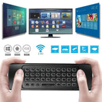 MX3-L Sprachsteuerung mit Hintergrundbeleuchtung, 2,4 GHz Fly Air Mouse, kabellose Tastaturfernbedienung, Sprachsteuerung mit Hintergrundbeleuchtung