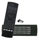 MX3-L Kabellose Fly Air Mouse Tastatur-Fernbedienung mit weißer Hintergrundbeleuchtung (2,4 GHz),