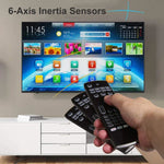 MX3-L Kabellose Fly Air Mouse Tastatur-Fernbedienung mit weißer Hintergrundbeleuchtung (2,4 GHz),