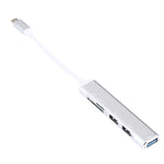 5 in 1 USB-C / Type-C 3.1 zu SD / TF Kartensteckplatz + 3 USB 3.0 Ports Multifunktionale Dockingstation HUB, USB-C / Type-C 3.1