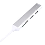 5 in 1 USB-C / Type-C 3.1 zu SD / TF Kartensteckplatz + 3 USB 3.0 Ports Multifunktionale Dockingstation HUB, USB-C / Type-C 3.1