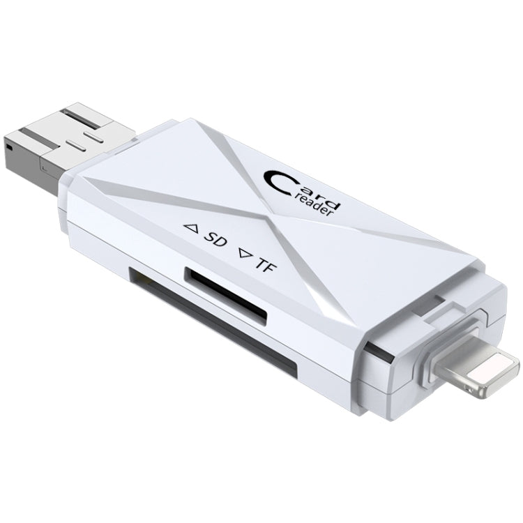 ADS-208 8 Pin+USB+Micro USB Multifunktions-Kartenleser
