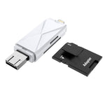 ADS-208 8 Pin+USB+Micro USB Multifunktions-Kartenleser