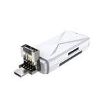 ADS-208 8 Pin+USB+Micro USB Multifunktions-Kartenleser