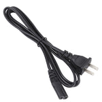 Hochwertiges 2-poliges US Notebook AC Netzkabel, Länge: 3m, 2-poliger US Stecker, Länge: 3m