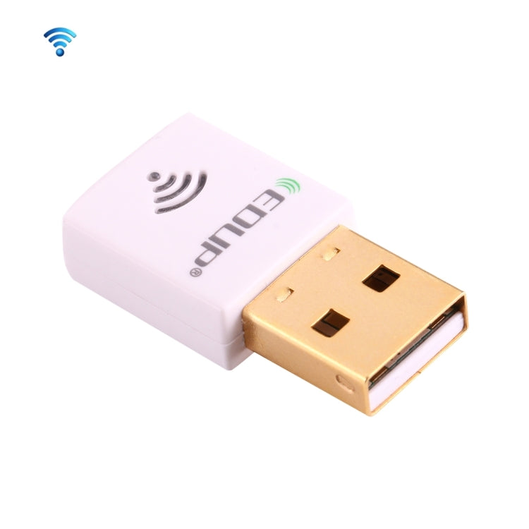 EDUP EP-AC1619 Mini Wireless USB 600Mbps 2,4G / 5,8Ghz 150M+433M Dual-Band WiFi Netzwerkkarte für Notebook / Laptop / PC, EP-AC1619 600Mbps (Weiß), EP-AC1619 600Mbps (Schwarz)