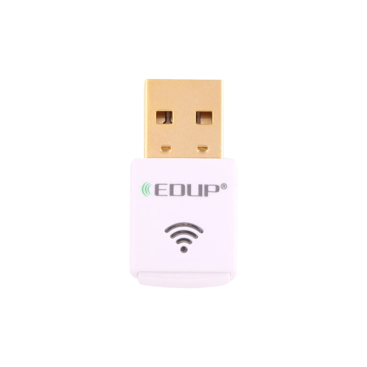 EDUP EP-AC1619 Mini Wireless USB 600Mbps 2,4G / 5,8Ghz 150M+433M Dual-Band WiFi Netzwerkkarte für Notebook / Laptop / PC, EP-AC1619 600Mbps (Weiß), EP-AC1619 600Mbps (Schwarz)