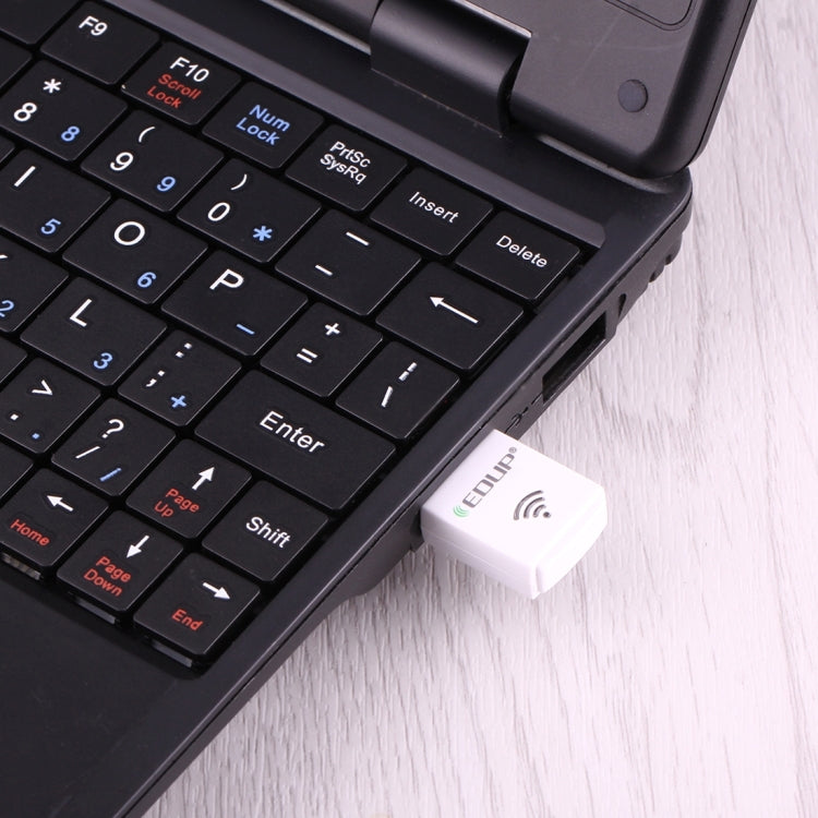 EDUP EP-AC1619 Mini Wireless USB 600Mbps 2,4G / 5,8Ghz 150M+433M Dual-Band WiFi Netzwerkkarte für Notebook / Laptop / PC, EP-AC1619 600Mbps (Weiß), EP-AC1619 600Mbps (Schwarz)