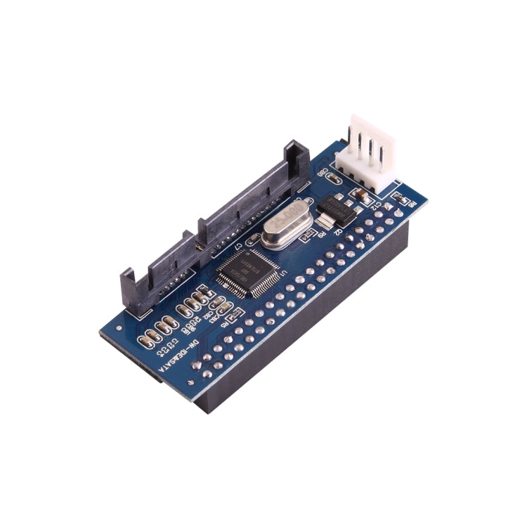 40-Pin IDE Buchse zu SATA Karte 7 Pin + 15 Pin (22 Pin) Stecker Adapter für Festplattenanschluss