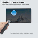 Logitech Spotlight 2.4 GHz USB kabelloser Presenter PPT Fernbedienung Flip Pen, Spotlight (Grau), Spotlight (Gold)