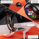 YINDIAO Q4 Kopfgebundenes kabelgebundenes Gaming-Headset mit Mikrofon, Version: Dual 3.5mm + USB, Q4 (Schwarz), Q4 (Weiß)