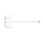 3 in 1 USB-C / Type-C Stecker zu Type-C + USB + 3,5mm Buchse OTG Adapter, 3 in 1 OTG Adapter