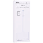 NK108LTC 4 in 1 USB-C Stecker zu SD + TF + USB + Type-C Buchse Kartenleser, NK108LTC
