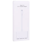 NK-1032TC 5 in 1 USB-C Stecker zu SD / TF / 2xUSB / Type-C Buchse Adapter, NK1032TC