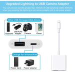 2 in 1 8-Pin Stecker zu 8-Pin / USB3.0 Buchse Kamera-Adapter, 2 in 1 8-Pin zu USB Adapter