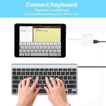 2 in 1 8-Pin Stecker zu 8-Pin / USB3.0 Buchse Kamera-Adapter, 2 in 1 8-Pin zu USB Adapter