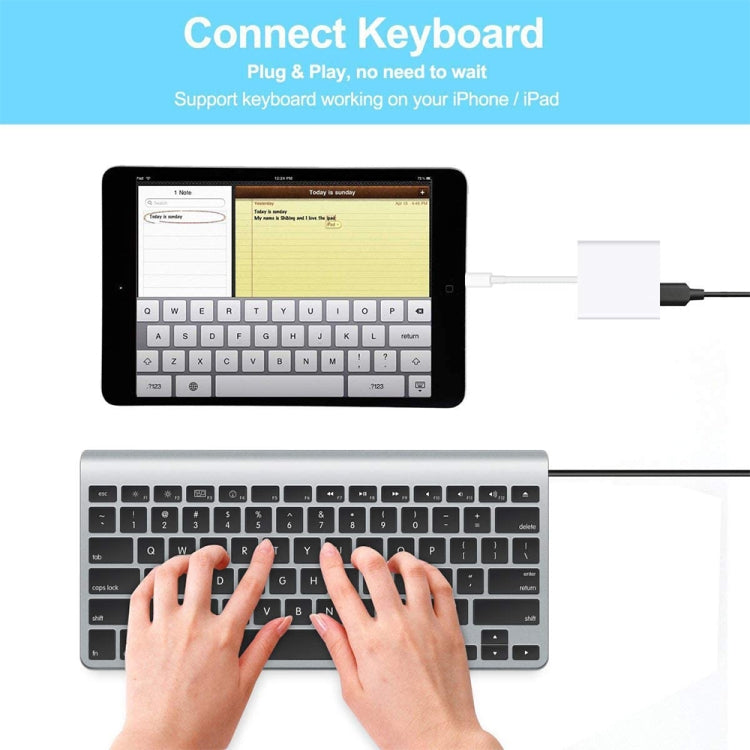 2 in 1 8-Pin Stecker zu 8-Pin / USB3.0 Buchse Kamera-Adapter, 2 in 1 8-Pin zu USB Adapter