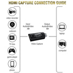 HD003 USB 3.0 HDMI 4K HD Audio & Video Capture Card Gerät, USB3.0 Arc