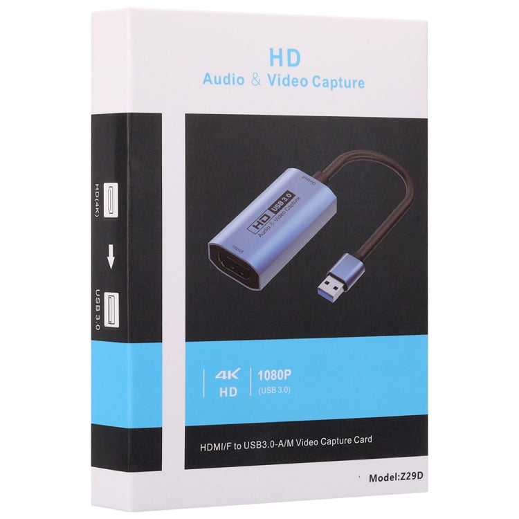 Z29D HDMI/F Buchse zu USB 3.0/M Stecker HD Video-Capture-Karte mit Kabel, Z29D