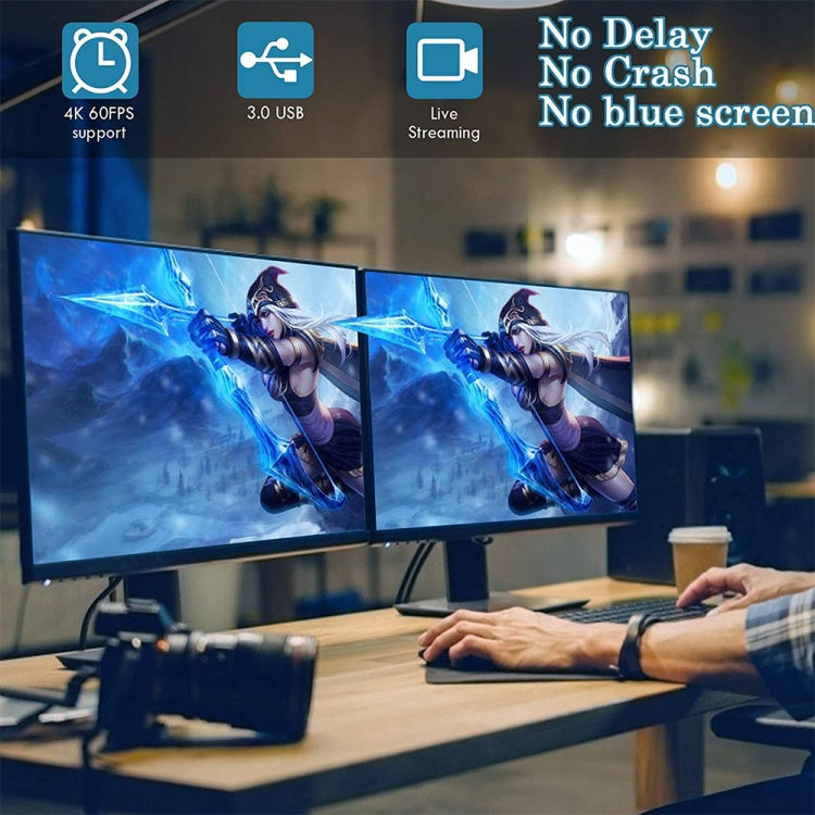 Z29D HDMI/F Buchse zu USB 3.0/M Stecker HD Video-Capture-Karte mit Kabel, Z29D