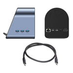 BYL-2211 10 in 1 USB-C / Typ-C HUB Adapter, unterstützt Telefonladegerät, BYL-2211