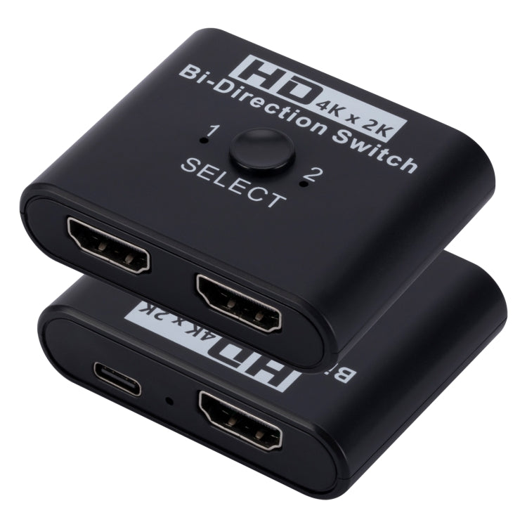 2 In 1 Out 4K HD Video bidirektionaler HDMI-Umschalter, SL