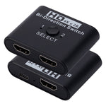 2 In 1 Out 4K HD Video bidirektionaler HDMI-Umschalter, SL