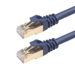 1m CAT8 Computer Switch Router Ethernet Netzwerk LAN Kabel, Patchkabel RJ45, 1m