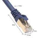 20m CAT8 Computer Switch Router Ethernet Netzwerk LAN Kabel, Patchkabel RJ45, 20m