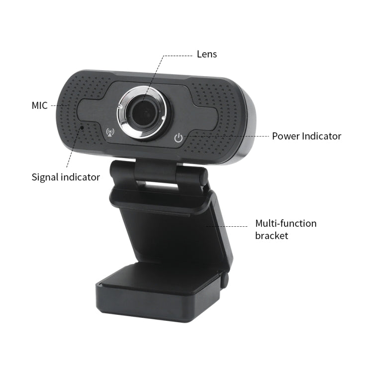 HD-F18 1080P Multifunktions-HD-Kamera Webcam mit Mikrofon