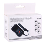 UK Plug Universal 30W Power Wall Plug-in Adapter with 5V 2.1A USB Port, Tips: 8 PCS, Cable Length: About 1.2m, UK Plug