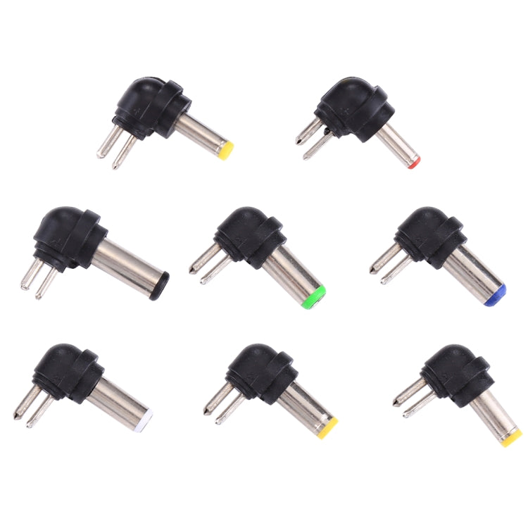 EU-Stecker Universal 30W Netzstecker-Adapter mit 5V 2,1A USB-Anschluss, Tipps: 6 Stück, Kabellänge: ca. 1,2m, EU-Stecker