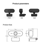 HD-U01 1080P USB Kamera Webcam mit Mikrofon