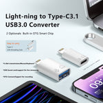 8 Pin zu USB-C / Typ-C OTG Adapter, 8 Pin zu USB-C / Typ-C